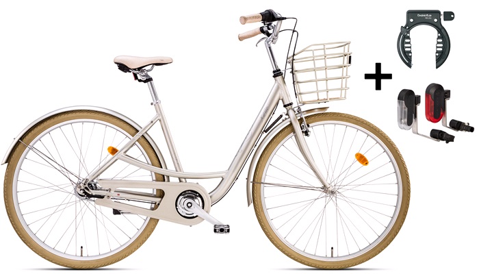 Damecykel 28" ASTA 7-gear 48cm PAKKETILB