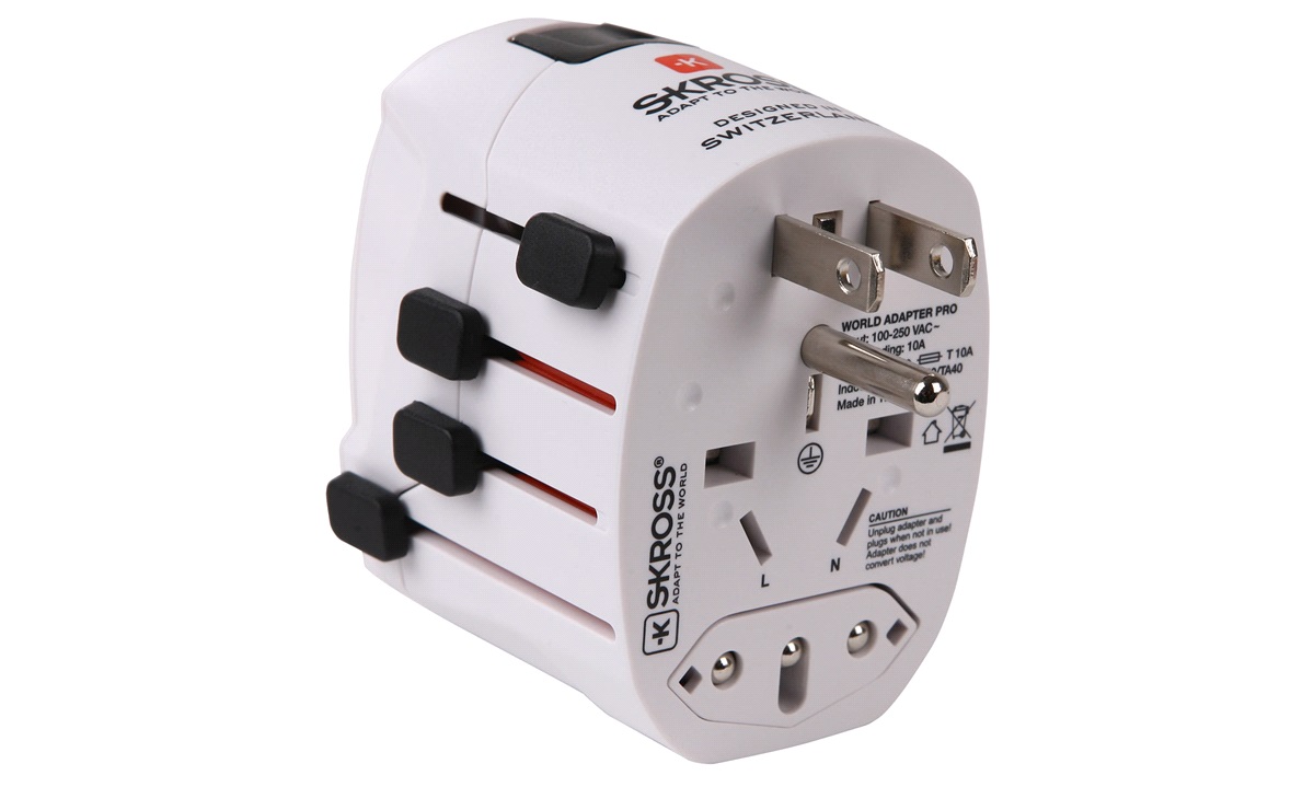 Rejseadapter SKROSS World Adapter PRO Opladere og omformere thansen.dk