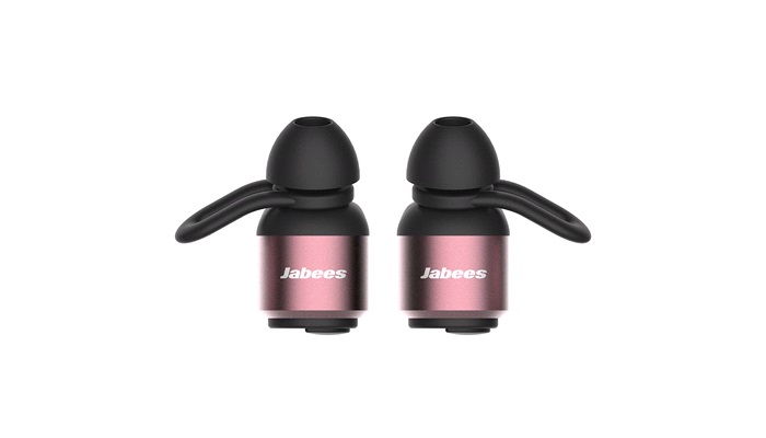 JABEES BTwins Bluetooth headphones ROSE