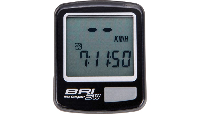 Cykelcomputer trådløs 9 funk. BRI-9W ECHOWELL