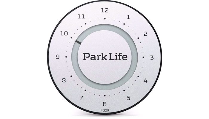 Elektronisk P-skive Park Life Silver