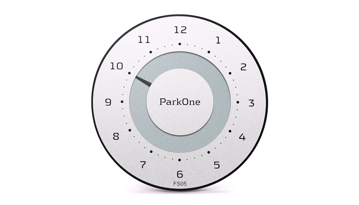 Elektronisk P-skive ParkOne FS05 Grå