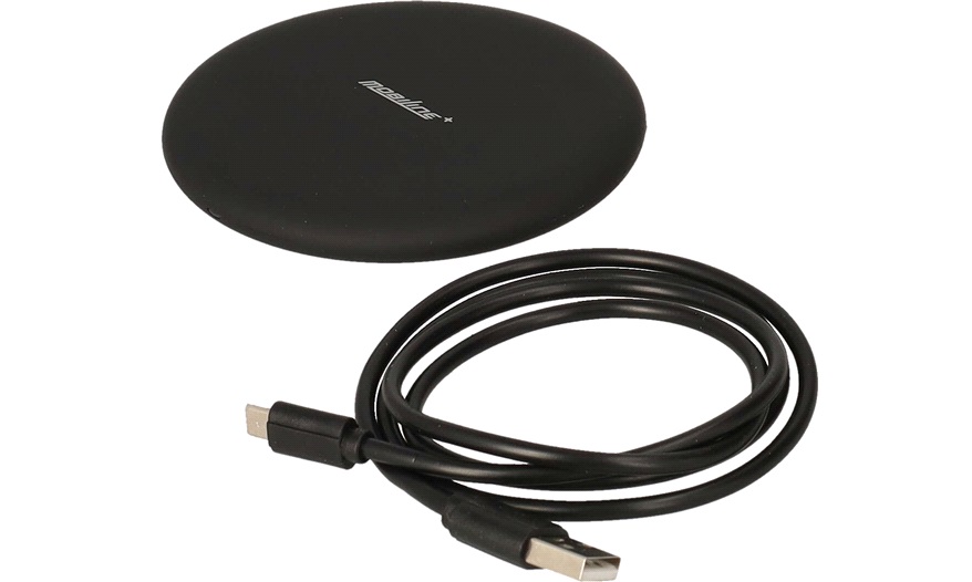 Trådløs ladeplate, 10 W, Mobiline - Trådløs ladning - thansen.no