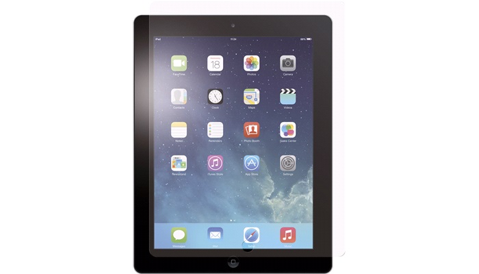 Hærdet militærglas 9H 0,33 mm iPad 2/3/4