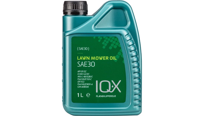 Plæneklipperolie IQ-X (SAE30) 1 ltr.