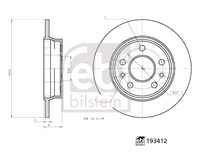  Bremseskive 274 x 11 mm