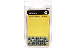 Låsemøtrik M6 - 15 stk.