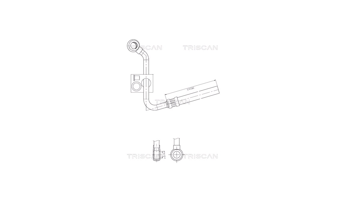  Hydraulikkslange, styring