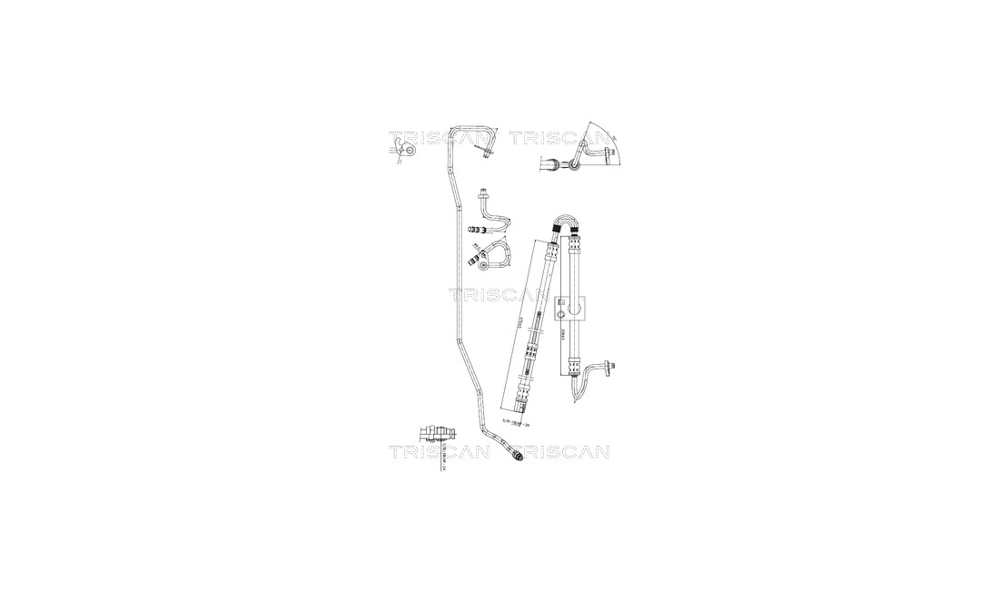  Hydraulikkslange, styring