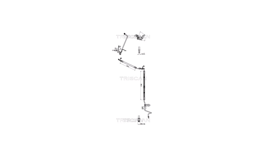  Hydraulikkslange, styring