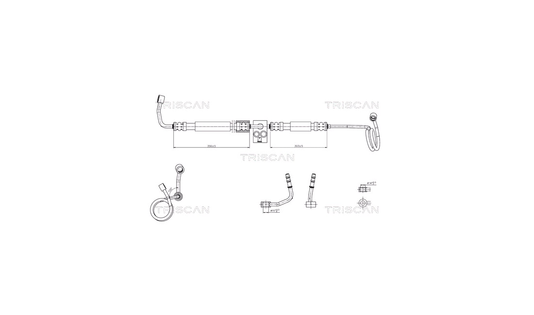 Hydraulikkslange, styring