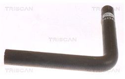 Kølerslange Ø15mm 150mm 90 grader vinkel