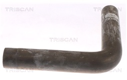 Kølerslange Ø30mm 200mm 90 grader vinkel