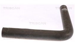 Kølerslange Ø38mm 300mm 90 grader vinkel