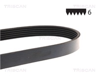  Multi v-rem 6 pk x 1027 mm