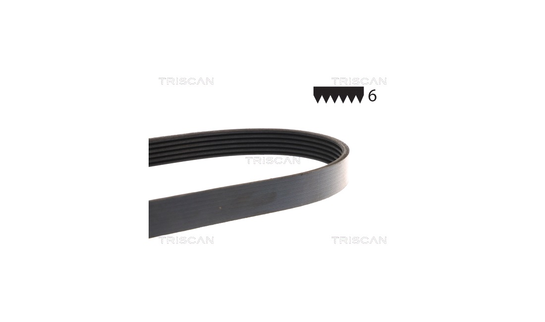  Flerspårsrem 6 pk x 1027 mm