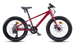 Fatbike MTB alu 20" 7-speed r&oslash;d