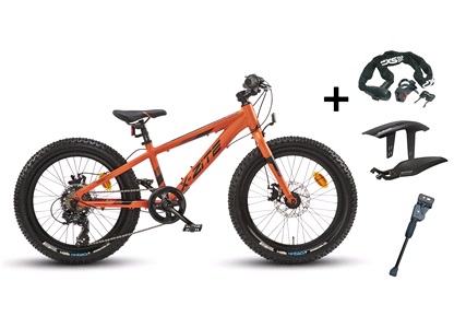 Fatbike 20" MTB 7-speed PAKKETILBUD