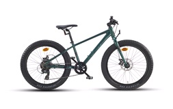 Fatbike MTB alu 24" 7-speed gr&oslash;n