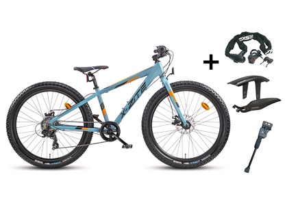 Fatbike 26" MTB 7-speed PAKKETILBUD