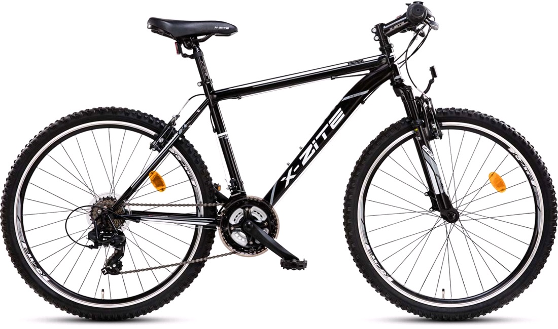 Mountainbike 26" 1621 21-gear sort 46cm - 20-26 hjul, cykler til børn mellem 6-14 år - thansen.dk
