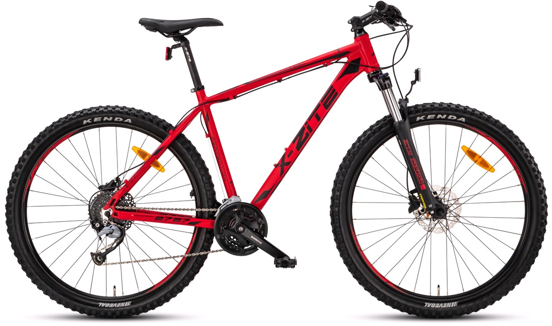  Mountainbike 2727 27,5" 27-gear röd 48 cm