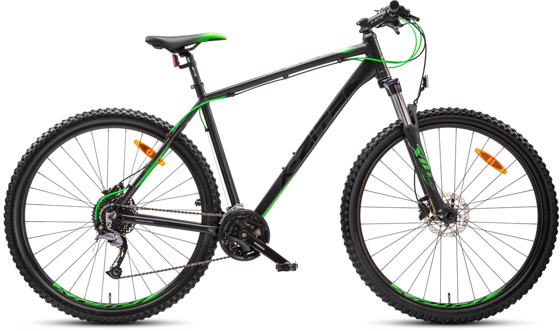  Mountainbike 2927 29" 27g sort/grøn 48cm