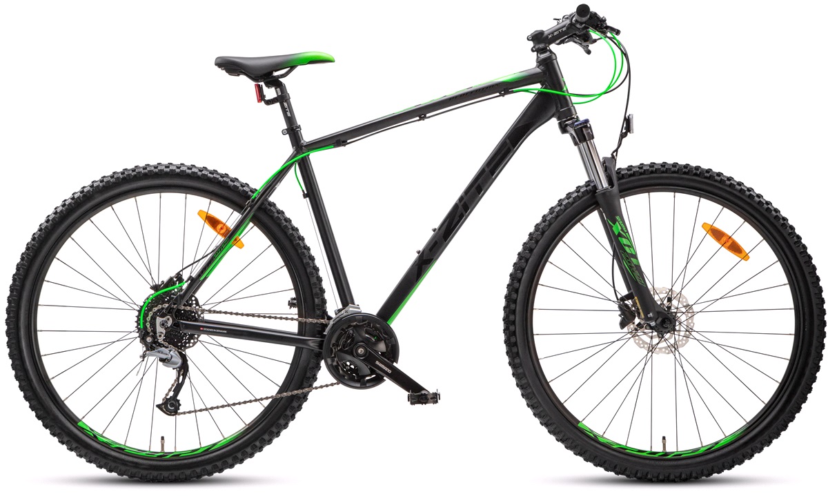  Mountainbike 2927 29" 27g sort/grøn 54cm
