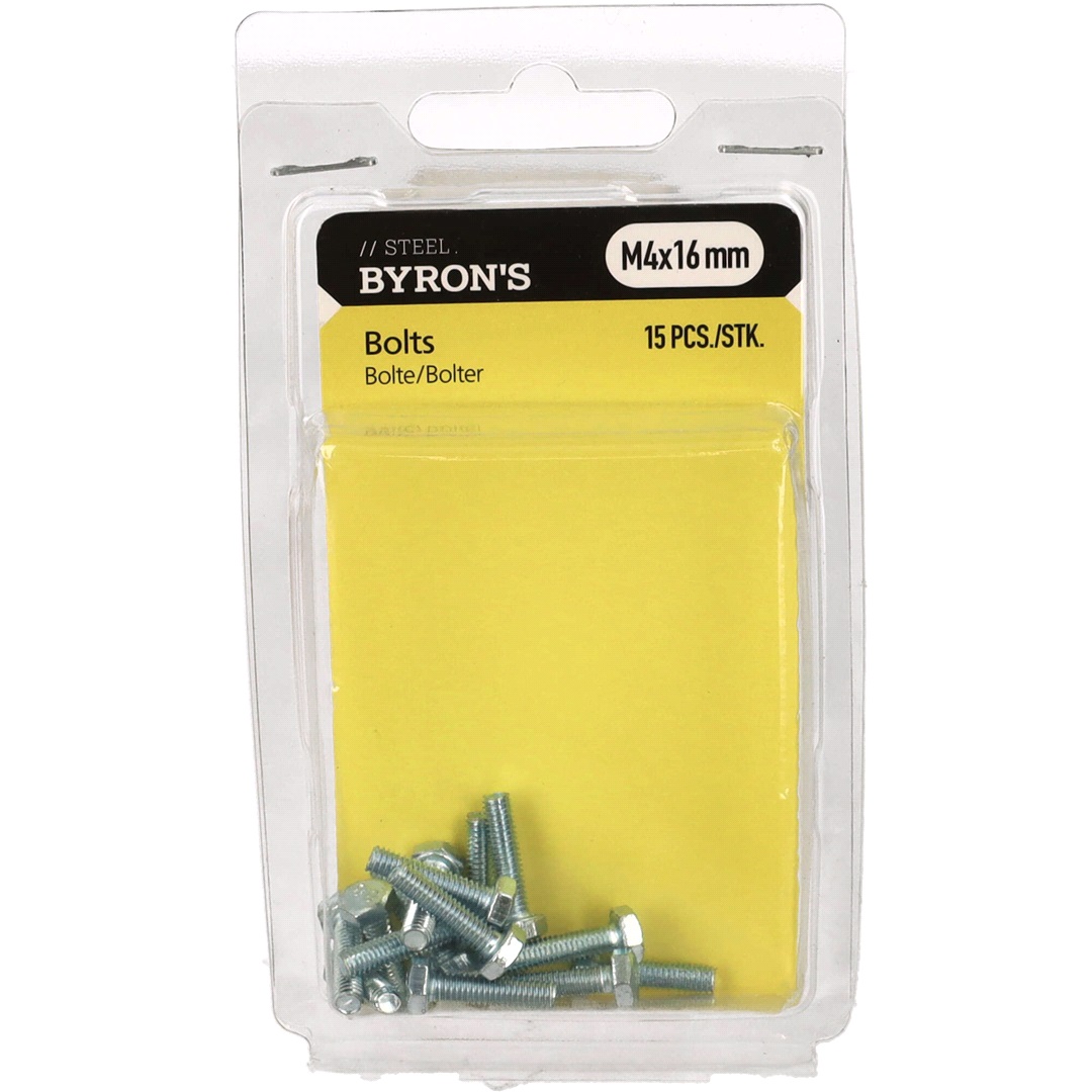 Byron's Bolte M4x16 Mm - 15 Stk.