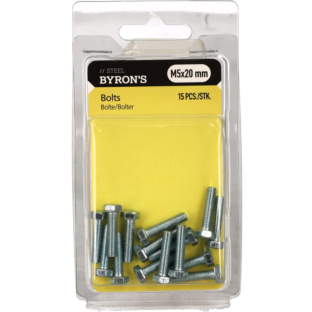 BYRON's Bultar M5x20 mm - 15 st.