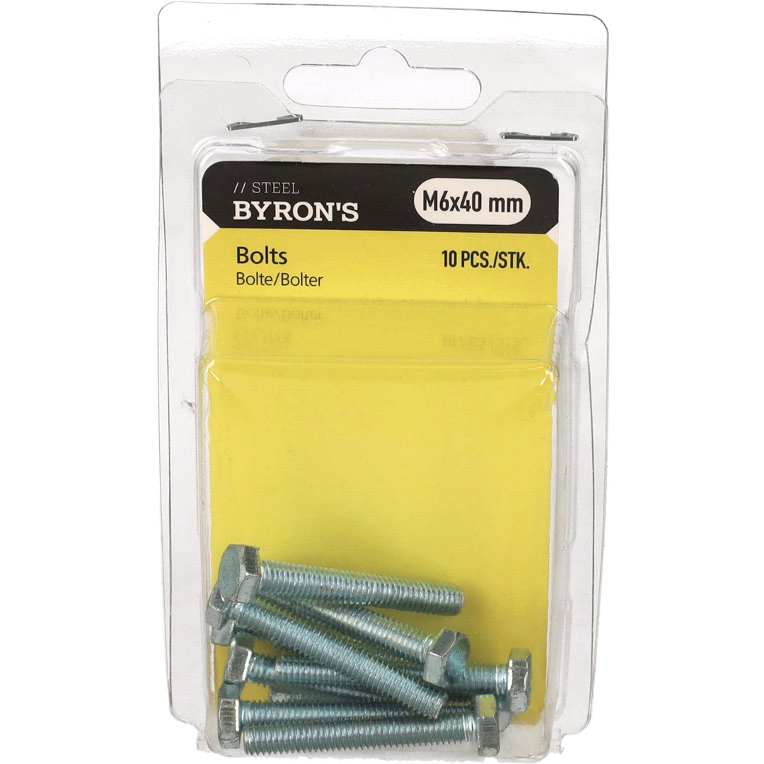BYRON's Bultar M6x40 mm - 10 st.