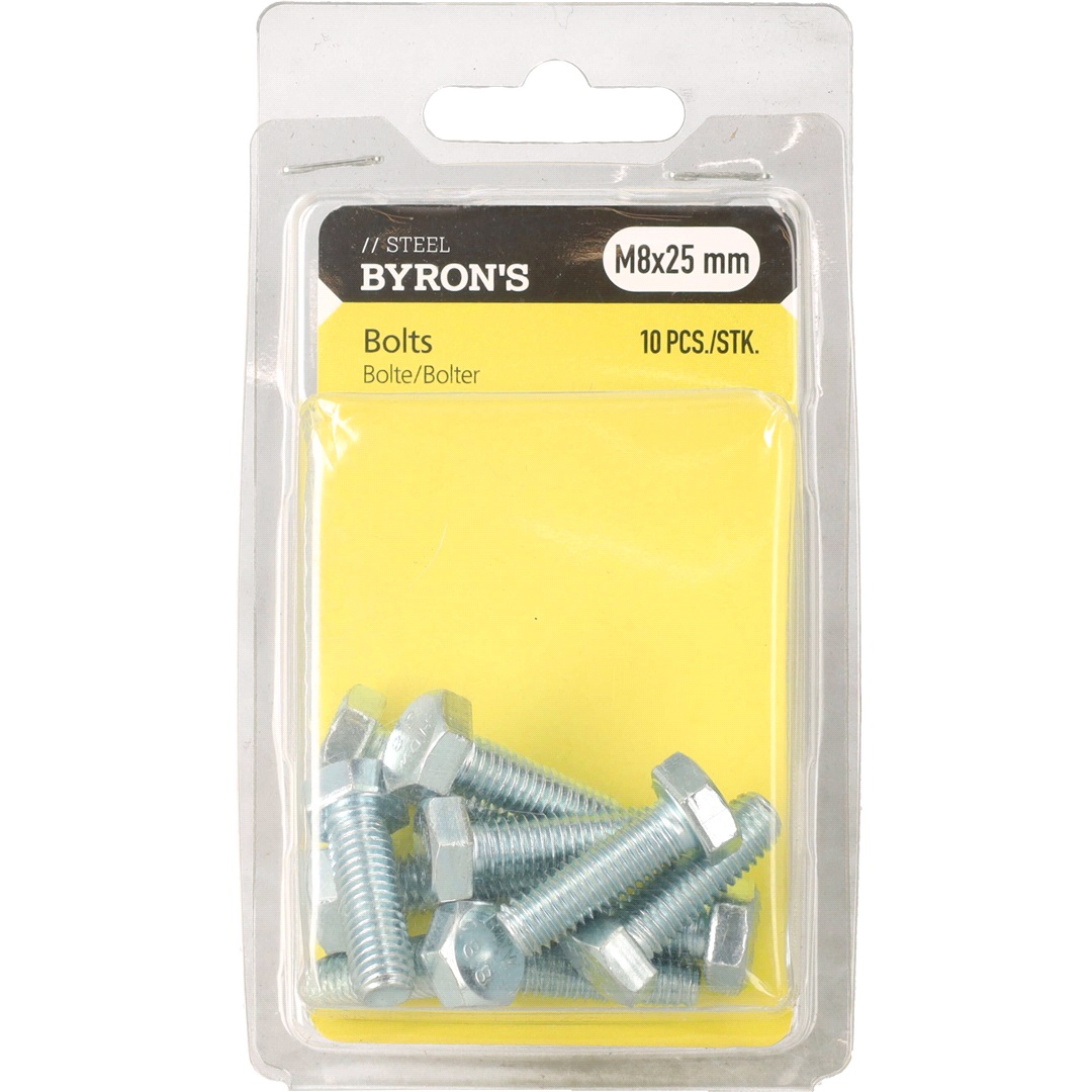 BYRON's Bultar M8x25 mm - 10 st.