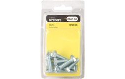 Bolte M8x25 mm - 10 stk.