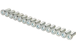 Unbraco bolte 6x16 mm - 15 stk.