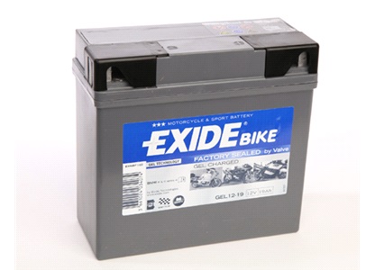 Batteri EXIDE GEL 12V-19Ah, K1600 11-14
