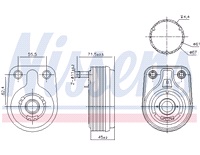  Oljekylare, motor