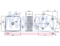  Oljekylare, motor