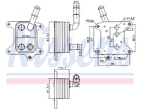  Oliekøler, motor