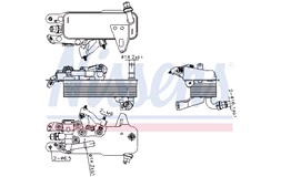 Oljekylare, automatisk transmission 9148