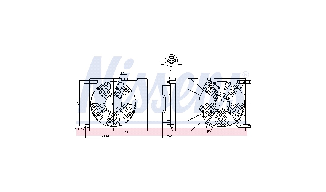  Ventilator, motorkøling