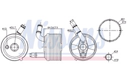 Oljekylare, automatisk transmission 9118