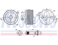  Oliekøler, motor