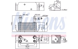 Oljekylare, automatisk transmission 9128
