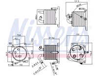  Oliekøler, motor