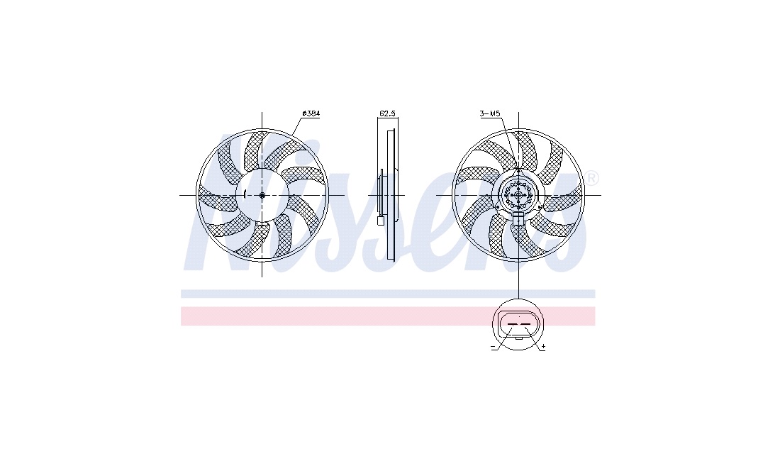  Ventilator, motorkøling