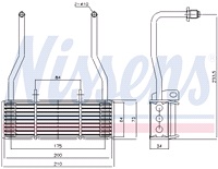  Oljekylare, motor