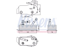 Oljekylare, automatisk transmission 9135