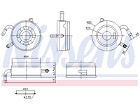  Oliekøler, motor