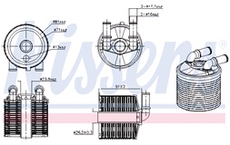 Oljekylare, automatisk transmission 9150