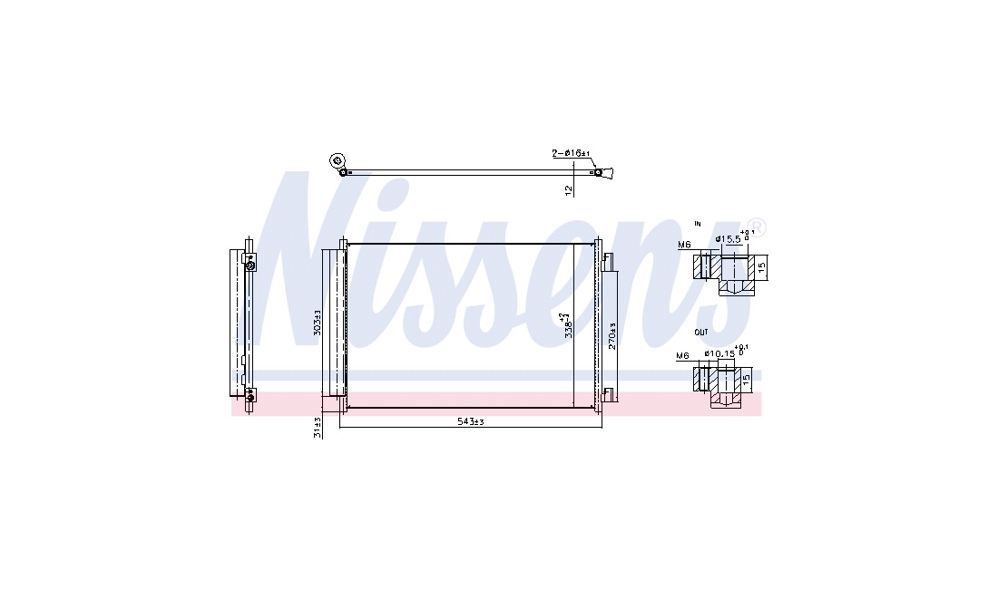  Kondensator, Klimaanlegg - ** CORROSION PROTECT